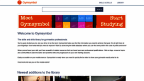 What Gymsymbol.com website looked like in 2020 (3 years ago)