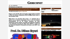 What Gerech.net website looked like in 2020 (3 years ago)