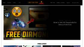 What Gamerspoint.info website looked like in 2020 (3 years ago)