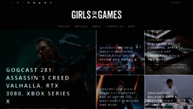 What Girlsongames.ca website looked like in 2020 (3 years ago)
