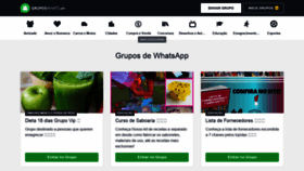 What Gruposwhats.app website looked like in 2020 (5 years ago)
