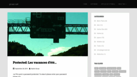 What Gruaz.net website looked like in 2020 (3 years ago)