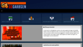What Gogarbsen.de website looked like in 2020 (3 years ago)
