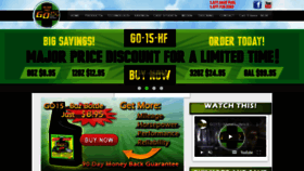 What Go15.com website looked like in 2020 (3 years ago)