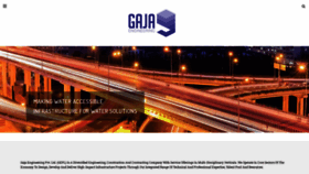 What Gaja.co.in website looked like in 2020 (3 years ago)