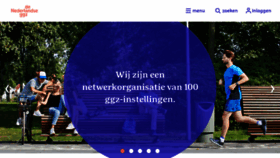 What Ggznederland.nl website looked like in 2020 (3 years ago)