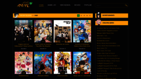 What Gogoanime.buzz website looked like in 2020 (3 years ago)