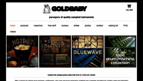 What Goldbaby.co.nz website looked like in 2020 (3 years ago)