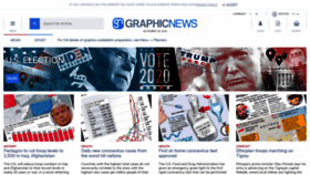 What Graphicnews.com website looked like in 2020 (3 years ago)