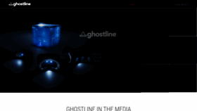 What Ghostline.xyz website looked like in 2020 (3 years ago)