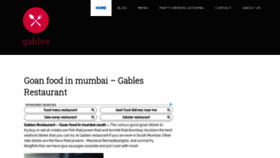 What Gables.in website looked like in 2020 (3 years ago)