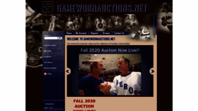 What Gamewornauctions.net website looked like in 2020 (3 years ago)