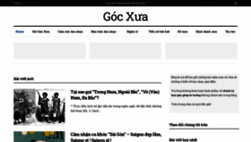 What Gocxua.net website looked like in 2020 (3 years ago)