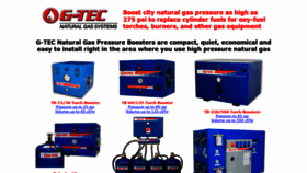 What Gas-tec.com website looked like in 2020 (4 years ago)