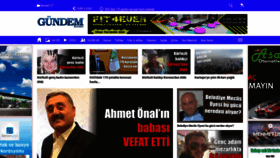 What Gundemkocaeli.com.tr website looked like in 2020 (3 years ago)