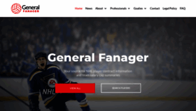 What Generalfanager.com website looked like in 2020 (3 years ago)