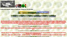 What Geschirrservice.de website looked like in 2020 (3 years ago)