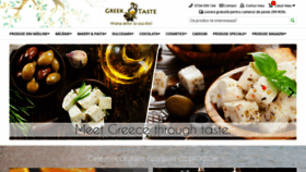 What Greektaste.ro website looked like in 2020 (3 years ago)