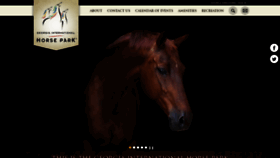 What Georgiahorsepark.com website looked like in 2020 (3 years ago)