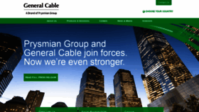 What Generalcable.com website looked like in 2020 (3 years ago)