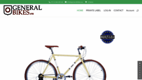 What Generalbikes.eu website looked like in 2020 (3 years ago)