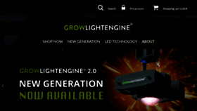 What Growlightengine.com website looked like in 2020 (4 years ago)