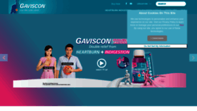 What Gaviscon.com.sg website looked like in 2020 (3 years ago)