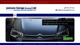 What Garageservicesleicester.com website looked like in 2020 (3 years ago)