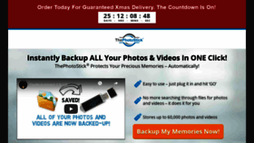 What Getphotostick.io website looked like in 2020 (3 years ago)