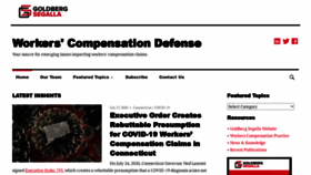 What Gsworkerscompensationdefense.com website looked like in 2020 (3 years ago)