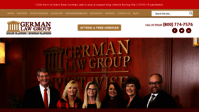 What Germanlawgroup.com website looked like in 2020 (3 years ago)
