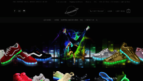 What Galaxyledshoes.com website looked like in 2020 (3 years ago)