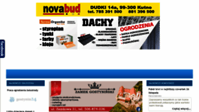 What Gostynin24.pl website looked like in 2020 (3 years ago)