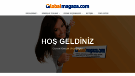 What Globalmagaza.com website looked like in 2020 (3 years ago)