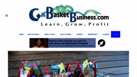 What Giftbasketbusiness.com website looked like in 2020 (3 years ago)
