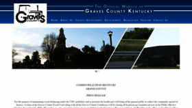 What Gravescountyky.com website looked like in 2020 (3 years ago)