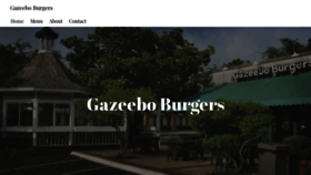 What Gazeeboburgers.com website looked like in 2020 (3 years ago)