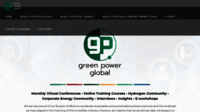 What Greenpowerconferences.com website looked like in 2020 (3 years ago)
