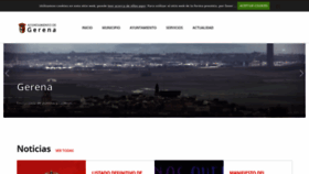 What Gerena.es website looked like in 2020 (3 years ago)