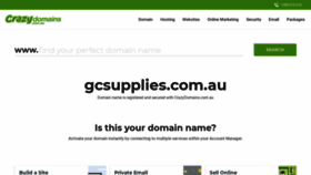 What Gcsupplies.com.au website looked like in 2020 (3 years ago)