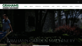 What Grahamsgardenmachinery.co.uk website looked like in 2020 (3 years ago)
