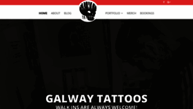 What Galwaytattoos.com website looked like in 2020 (3 years ago)