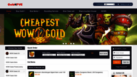 What Gold4pve.com website looked like in 2020 (3 years ago)