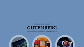 What Gutenberg.com.mt website looked like in 2020 (3 years ago)