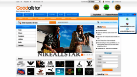 What Goodallstar.cn website looked like in 2020 (3 years ago)