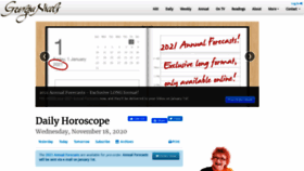 What Georgianicols.com website looked like in 2020 (3 years ago)