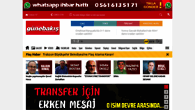 What Gunebakis.com.tr website looked like in 2020 (3 years ago)