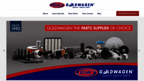 What Goldwagen.com website looked like in 2020 (3 years ago)