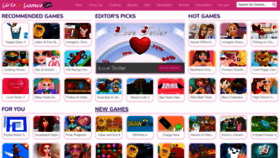 What Girlsgogames.com website looked like in 2020 (3 years ago)
