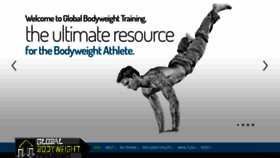 What Globalbodyweighttraining.com website looked like in 2020 (3 years ago)